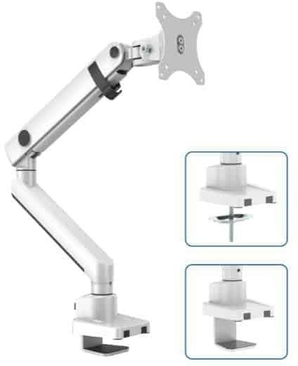 Стойка за монитор Sigma, единична, с пружини, цвят Бял, ABL, ABL Сърбия, SIGMA1WH