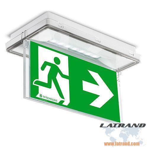 Авариен осветител TM ONTEC S LED 1W/7xLED 3h IP44 комплект с пиктограма, 0299010041