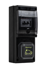 Табло 632.1510 тип EV сглобено с токови защити ABB, SCAME, 632.1510-EV1