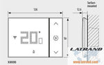 Термостат Smarther 2 с вградено Wi-FI за вграден монтаж КРЕМ Bticino with Netatmo от Legrand - XM8002