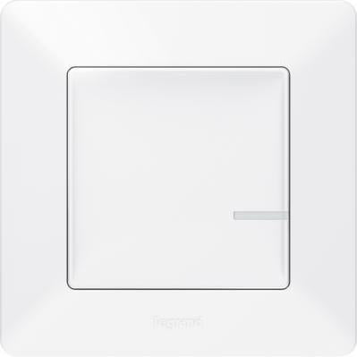 Ключ БЕЗжичен Smart Valena Life Бял с рамка Legrand с Netatmo, NETATMO с LEGRAND & BTICINO, 752185