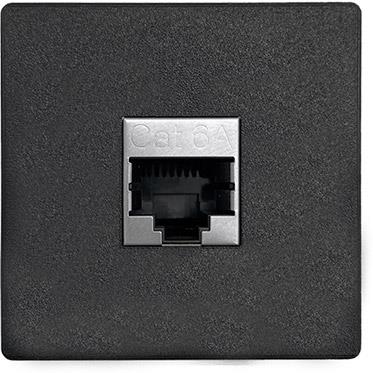 Модул IMP с 1х RJ45 Cat.6A цвят Черен, ABL, ABL Сърбия, 2T00100D