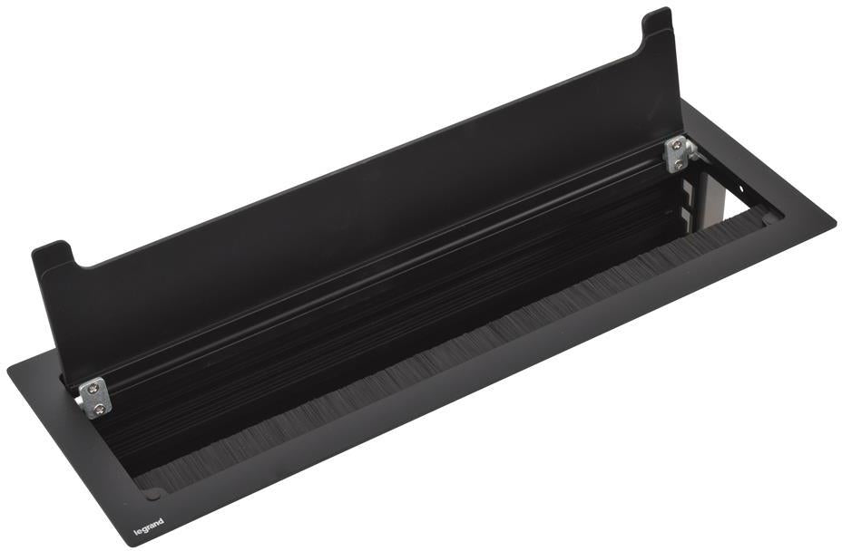 Мебелна кутия празна, с основа за модули, 385x130mm, цвят ЧЕРЕН Incara Top Access Legrand, LEGRAND, 654875