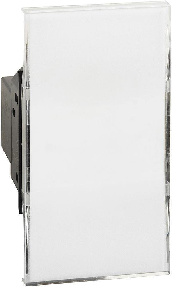 Бутон NO/NC с подсветка 12V и етикет 2 мод. Living Now Bticino  K4040V12