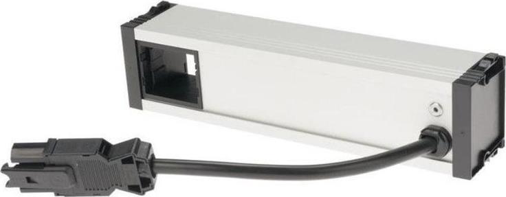 Модул за CONI 3M с 2х Шуко и 1х празен модул, цвят Черен, Bachmann, BACHMANN, B912.003