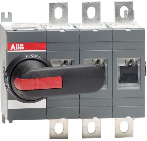 Разединител OT400E03P 400А 3P I-0 с ръкохватка ABB, 1SCA022718R8780