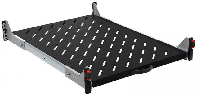 Полица 19" 1U 425mm 50kg телескопична за шкаф D600 Legrand, LEGRAND, 46508