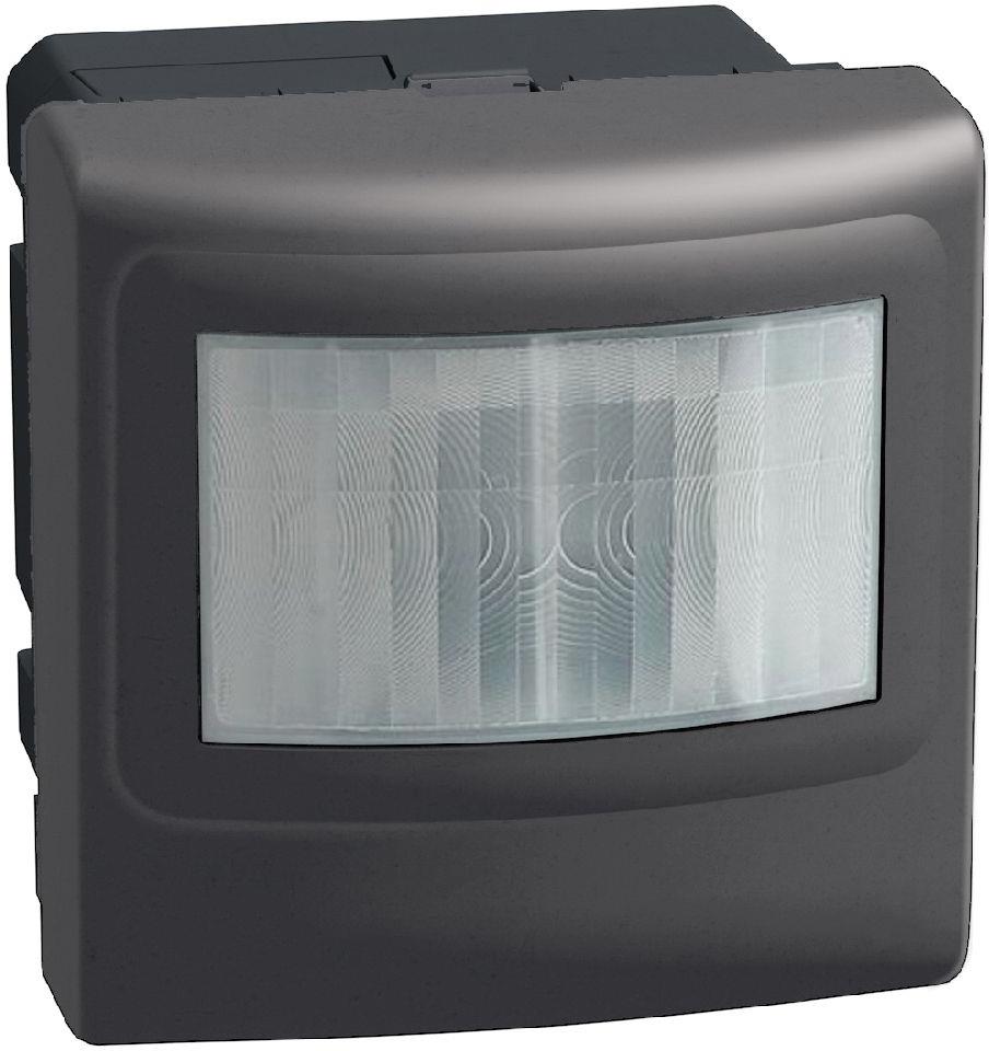 Датчик за движение PIR, 170°, обхват 8m @ h=1.2 мод., LED ≤ 500W, изисква неутрала 2 мод. цвят Графит Light Now Bticino, BTICINO, YD4430N