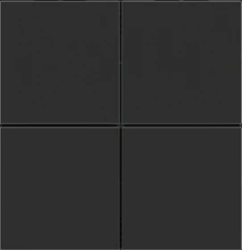 Лицев панел за 4 бутона 30x30 Linea71 Fenix Black Ingo EKINEX, EK-T4Q-FNI