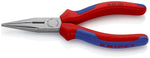 Клещи резачки с остър връх, синьо-червена ръкохватка 160мм, Knipex - K2502160