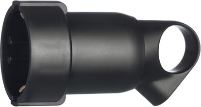 Куплунг черен 2P+Т 16A 250V с ринг Legrand, LEGRAND, 50329