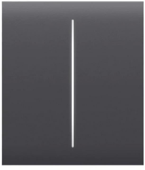 Лицев панел за Smart ключ сериен централен, графит, CenterButton Ajax, AJAX, 46028.140.GP