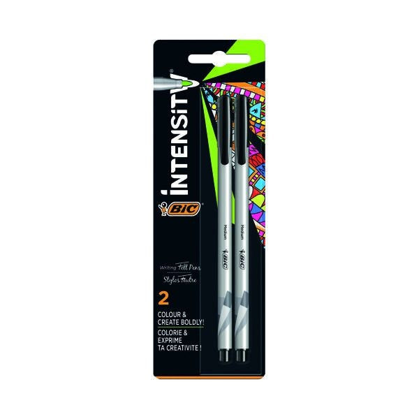 ТЪНКОПИСЦИ INTENSITY MEDIUM 2 BIC - ЧЕРЕН
