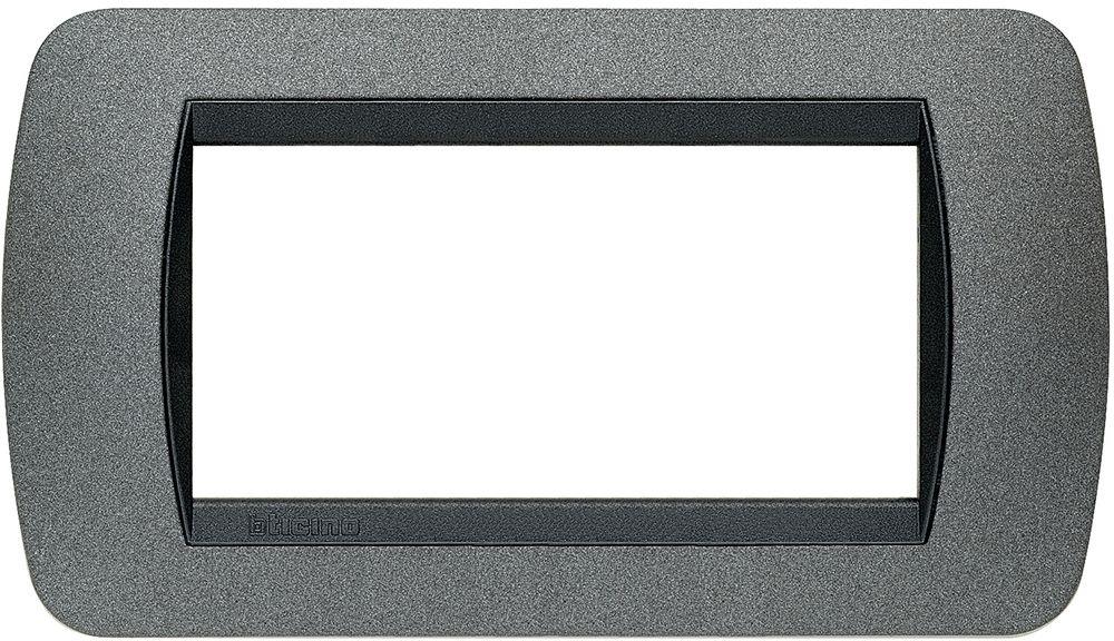 Рамка 4 мод. Graphite LL International Bticino, BTICINO, L4804GF
