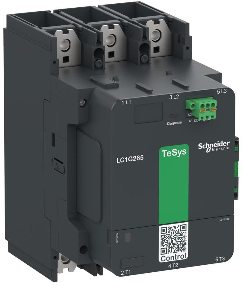 Контактор TeSys G 3P 250kW (500A AC-3) 1NO-1NC 100...250V 50/60Hz SE, SCHNEIDER ELECTRIC НИСКО НАПРЕЖЕНИЕ, LC1G500KUEN