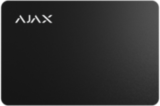 Безконтактна карта DESFire 13.56MHz, черен, Pass Ajax, AJAX, 23501.89.BL