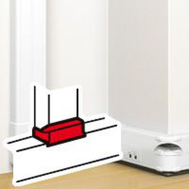 Т-разклонение 50x105 за канал 50x130/145/180мм DLP с капак 45 Legrand, LEGRAND, 75675