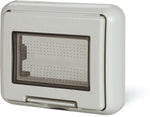 Капак за скрит монтаж IP55 3 мод. Unibox цвят СИВ Scame- 136.5023