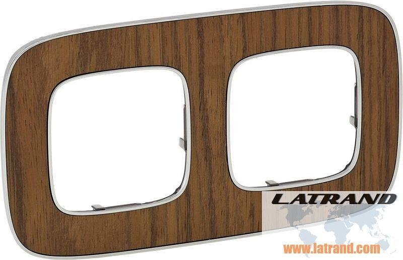 Рамка 2х цвят Орех Valena Allure Legrand - 754462