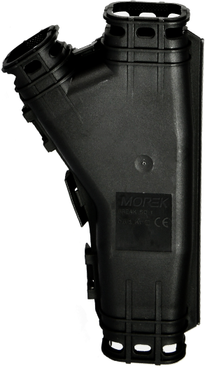 Кабелна муфа с гел IP68 BREAK50Y 180x105x36mm до 70mm² MOREK, MBG0050Y24
