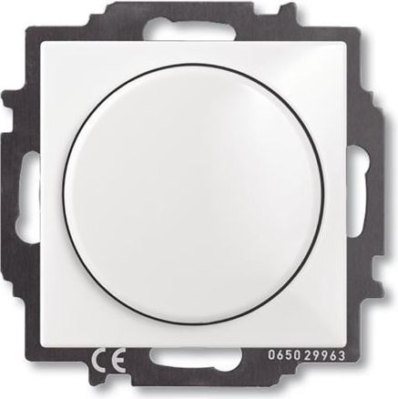 Димер ротативен R=60-400W цвят БЯЛ Basic 55 ABB /до изчерпване/, 2CKA006515A0842