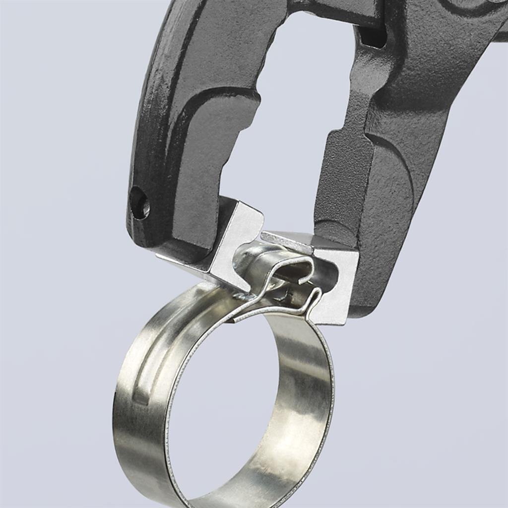 Клещи раздвижени за скоби, червена ръкохватка 180мм, Knipex - K8551180C