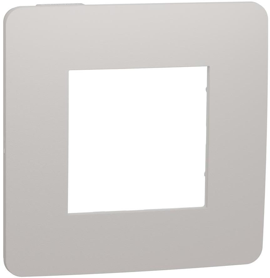 Лицева рамка 1х цвят Сив / Бял Unica Studio Color SE /до изчерпване/, SCHNEIDER ELECTRIC, NU280224