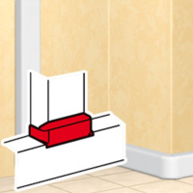 Т-разклонение за капак 85мм DLP Legrand, LEGRAND, 10736
