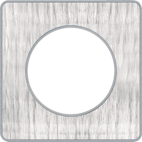 Рамка 1х Кроко с кант алуминий Odace Touch SE /до изчерпване/, SCHNEIDER ELECTRIC, S530802J1