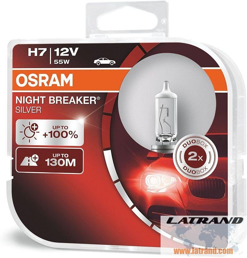 АВТОМОБИЛНА ЛАМПА 64210NBS H7 55W 12V PX26D DUOBOX OSRAM