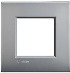 Рамка 2 мод. метална Nickel mat AIR LL Bticino , BTICINO, LNC4802NK