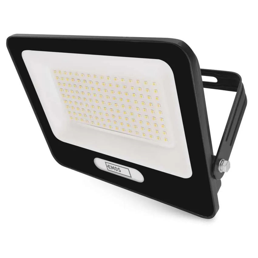 Прожектор LED 100W 4000K 10000lm 120° x 120° 20000h IP65 черен GLARO EMOS, ZS2254B