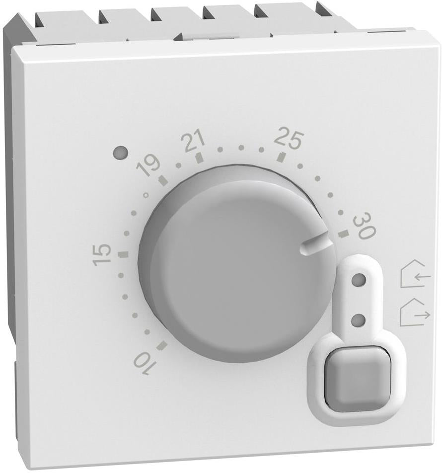 Термостат 230V 2А 1NO 2 мод. цвят Бял Light Now Bticino, BTICINO, YW4441