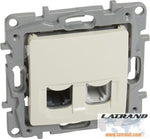 Розетка RJ11+RJ45 UTP cat.6 цвят крем Niloe Legrand - 764670