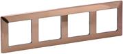 Рамка 4х цвят Мед Valena Life Legrand, LEGRAND, 754164
