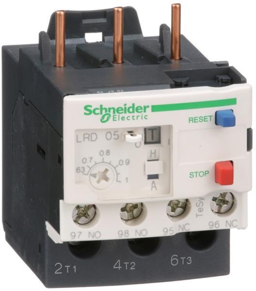 Термична защита TeSys D 0.63...1A 1NO-1NC SE, SCHNEIDER ELECTRIC НИСКО НАПРЕЖЕНИЕ, LRD05