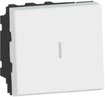 Кръстат ключ 2 мод. цвят бял Easy-Led Mosaic NEW Legrand, LEGRAND, 77021L