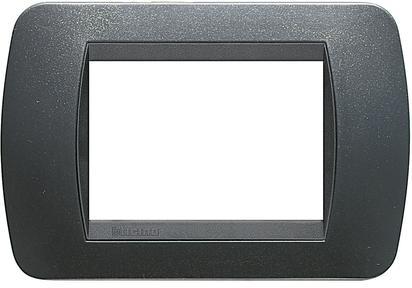 Рамка 3 мод. Dark steel LL International Bticino , BTICINO, L4803PA