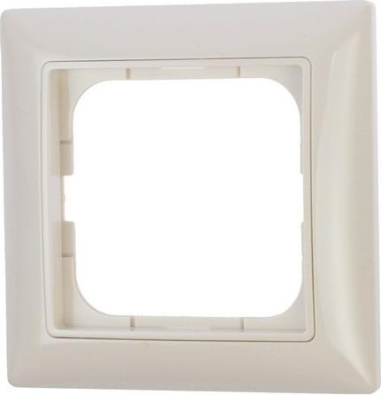 Рамка 1х цвят КРЕМ Basic 55 ABB /до изчерпване/, ЛИКВИДАЦИЯ, 2CKA001725A1484