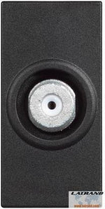 Розетка TV тип F конектор 1 мод. цвят Черен Classia Bticino - RG4202F