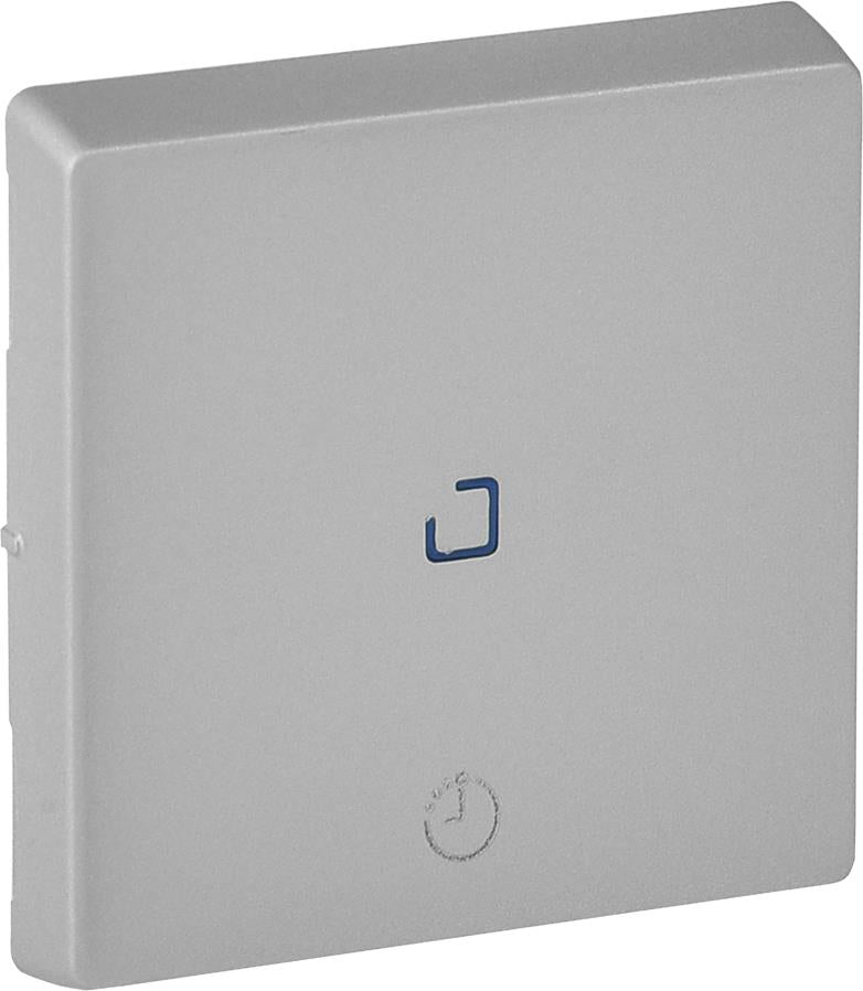 Лицев панел за ключ с таймер цвят алуминий Valena Life Legrand, LEGRAND, 755212