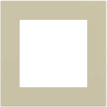 Рамка 1х 55x55 Deep FF/Linea71/20Venti Fenix Beige Luxor EKINEX, EK-DQG-FBL