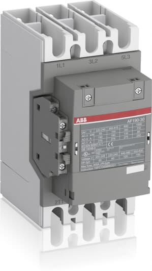 Контактор AF190-30-11 3P 90kW (190A AC-3) 1NO+1NC 24...60V 50/60Hz ABB, 1SFL487002R1111