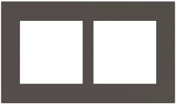 Рамка 2х 60x60 Surface Linea71/20Venti Fenix Cocoa Orinoco EKINEX, EK-S2S-FCC