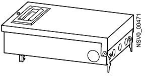 Кутия Tap-off BD2 IP55 за ножов предпазител 3х 125A NH00 Siemens, SIEMENS, BD2-AK3X/GS00