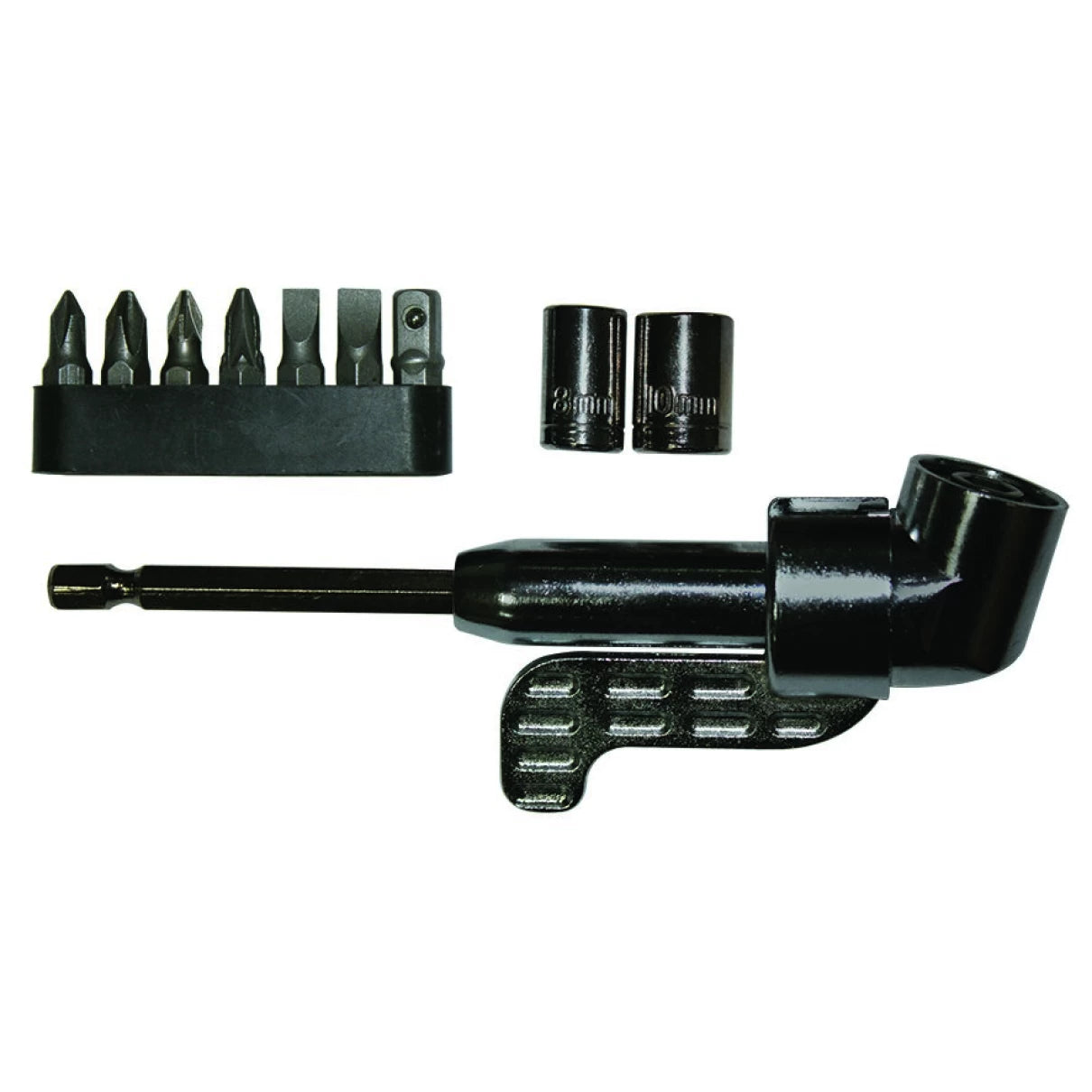 Държач за винтоверт ъглов с накрайници к-кт 10 части, XG53667, BOLTER