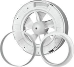 Смарт вентилатор O2 Supreme Wi-Fi ф100/125мм, цвят Бял, 140м3/ч, от 0,4W, от 9dB Blauberg, BLAUBERG, Blauberg O2 Supreme