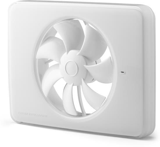 Вентилатор Intellivent ф100-120мм, цвят Бял, 134м3/ч, 5.5W, 21dB Fresh