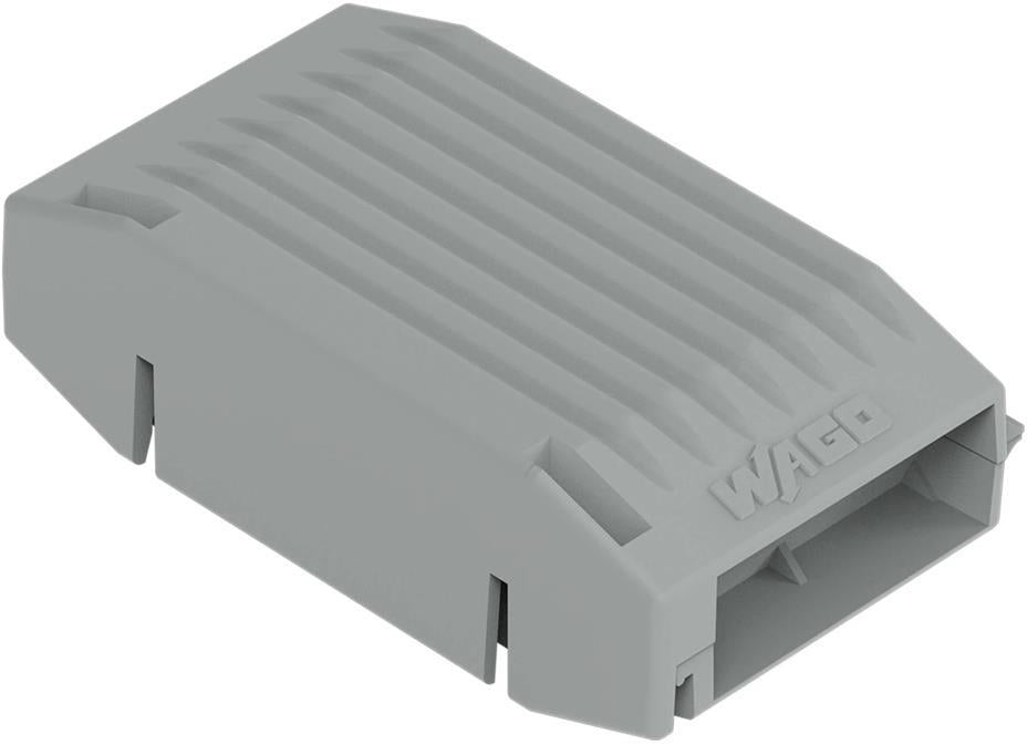 Кутия с гел GelBox Wago за клема Inline до 4мм2, IP x8, 56.9x17.8x32.7мм, сива , WAGO, 207-1372