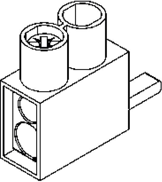 Изолиран конектор СИВ към устройство AS/SN 2x10mm² Pollmann, POLLMANN, PE2010811